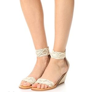EUC Shopbop Cocobelle Lilly Wedge Sandals Size 7.5